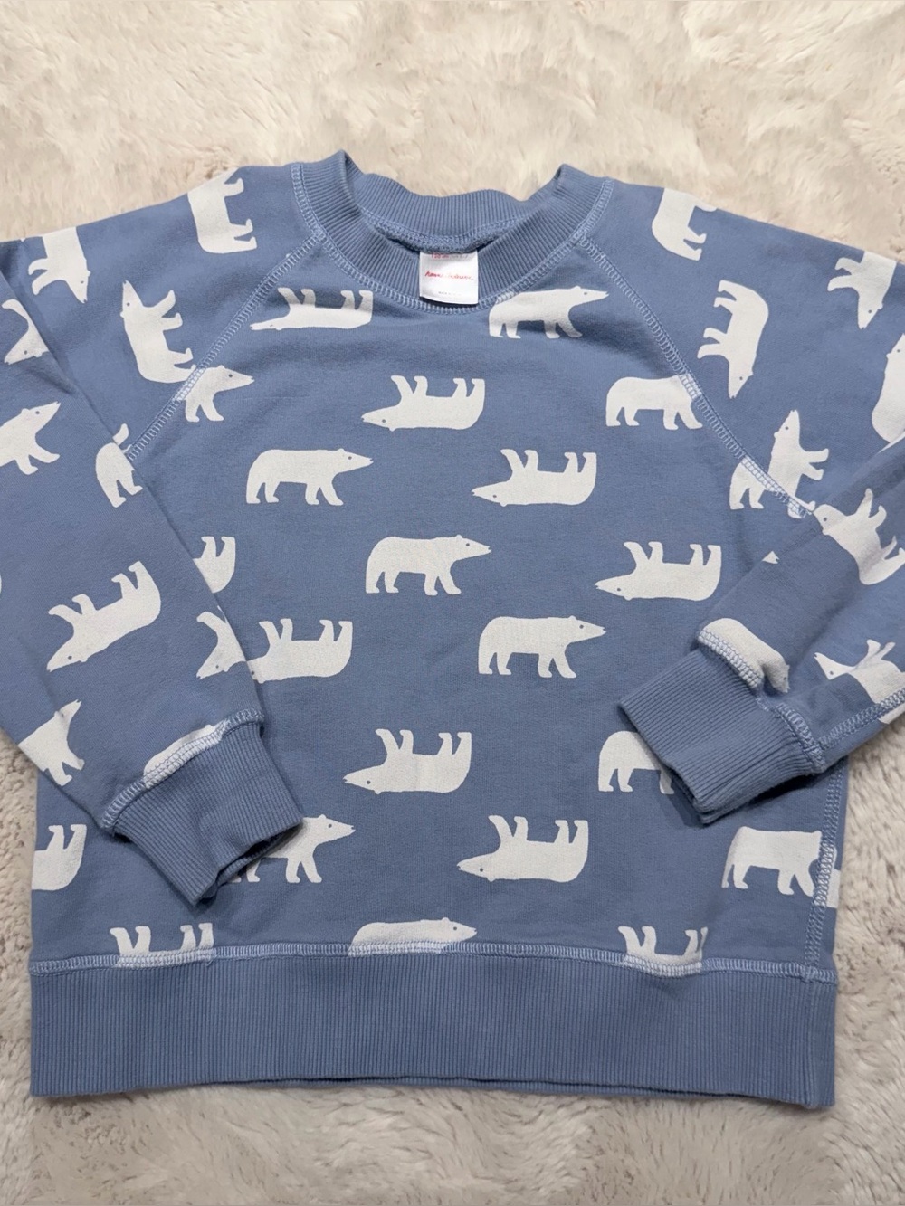 Hanna Andersson Polar Bear Sweater Size 120 6-7 Years